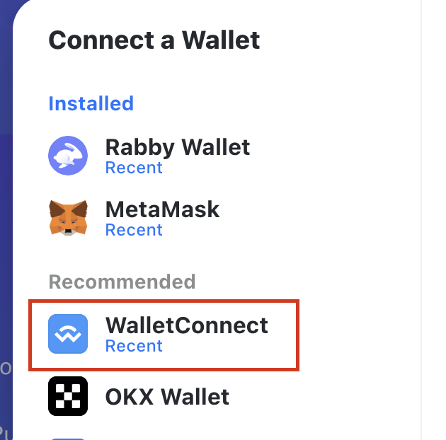 Wallet Connect